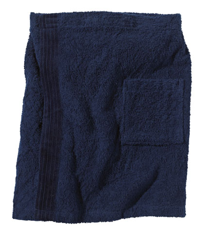 comfort Onbepaald volgorde BECO saunakilt voor heren, klittenband, zakje, ca. 54 cm, donker blauw**