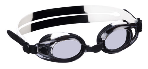 BECO zwembril Barcelona, zwart/wit