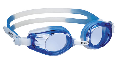 BECO kinder zwembril Rimini, wit/blauw, 12+