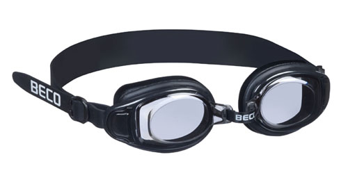 BECO kinder zwembril Acapulco, zwart, 8+