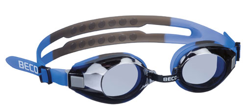 BECO zwembril Arica, blauw/grijs