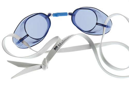 Malmsten zwembril classic, anti-fog, blauw