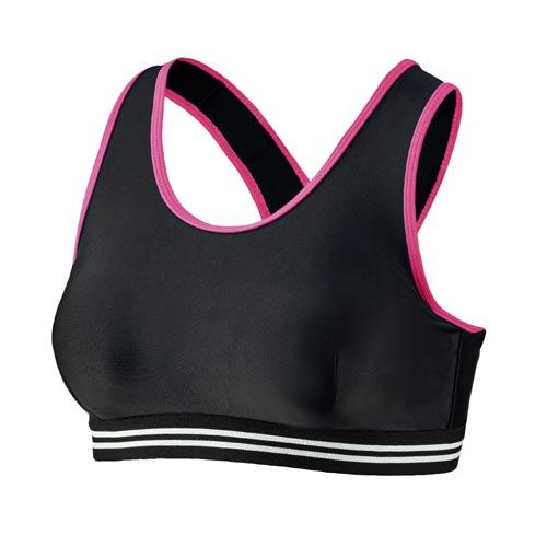 Gang hoe te gebruiken langzaam BECO BEactive bikini topje, B-cup/C-cup, roze/zwart