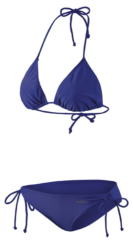 Vaccineren binnen verschijnen BECO bikini, donker blauw