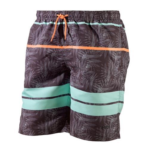 BECO shorts,  elastische band, lengte 48 cm, 3 zakjes, zwart/multi color