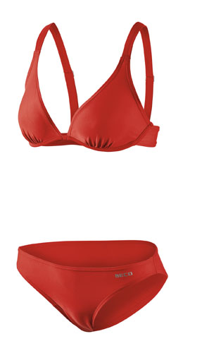 BECO bikini, B-cup, rood