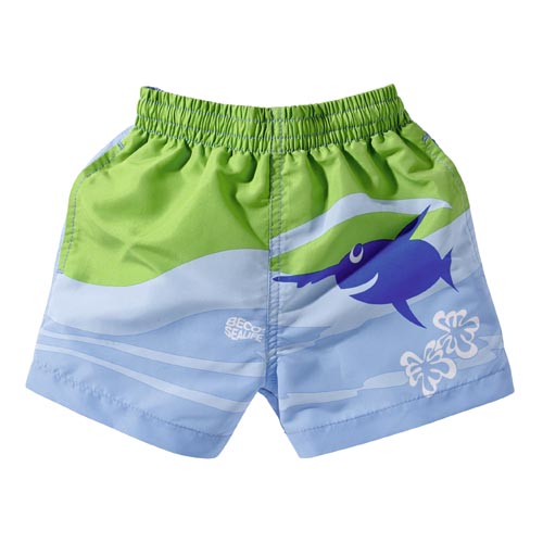 BECO-SEALIFE zwemshorts, blauw/groen
