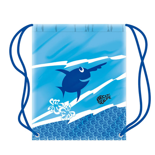 BECO-SEALIFE® zwemtasje, afm. 36,5x45 cm, blauw
