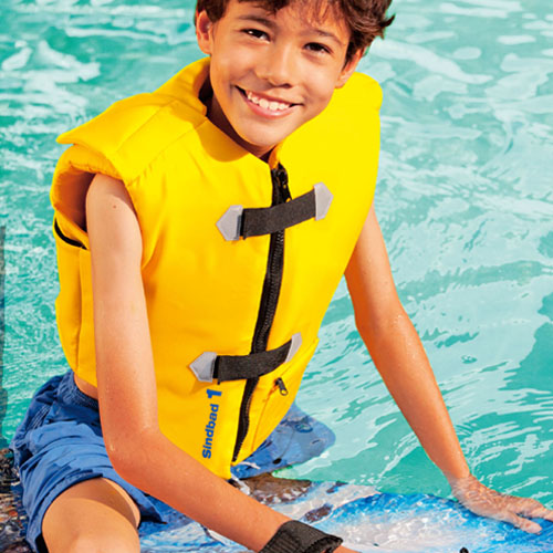 BECO Sindbad zwemvest, geel, voor kinderen jaar - 15-30 kg