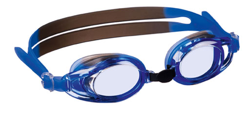 BECO zwembril Barcelona, blauw/grijs