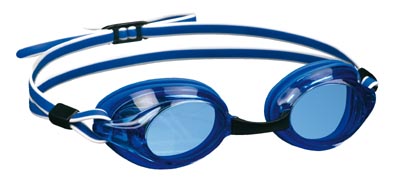 BECO zwembril Boston, blauw/wit