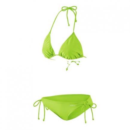 BECO triangel bikini, neon groen