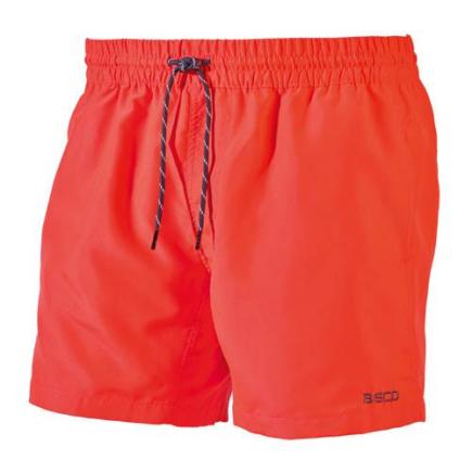 BECO zwemshorts, koraal rood