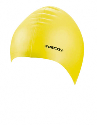 BECO badmuts, silicone, geel