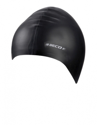 BECO badmuts, silicone, zwart