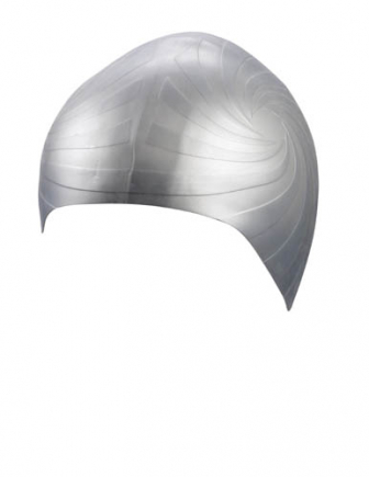 BECO badmuts Racer, silicone, zilver