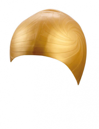 BECO badmuts Racer, silicone, goud