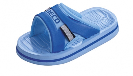 BECO kinder slippers | blauw