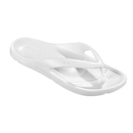 BECO heren teenslippers, wit