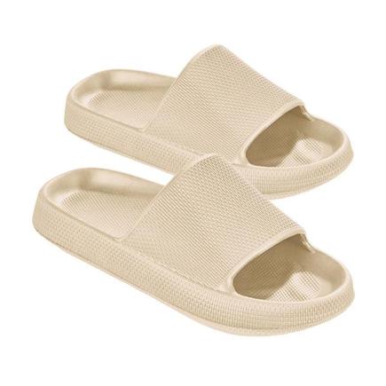 BECO dames badslippers Airkiss easy | beige