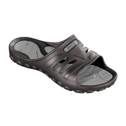 BECO slippers | zwart/grijs