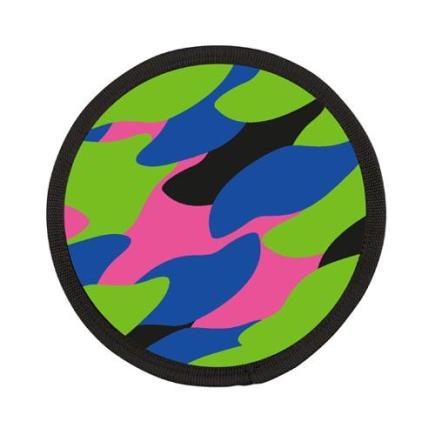 BECO-SEALIFE® neopreen frisbee Ø 24 cm | zwart/groen/roze/blauw