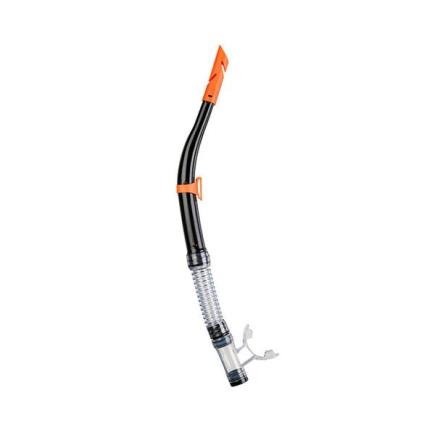 BECO snorkeltube dry top | grijs/oranje