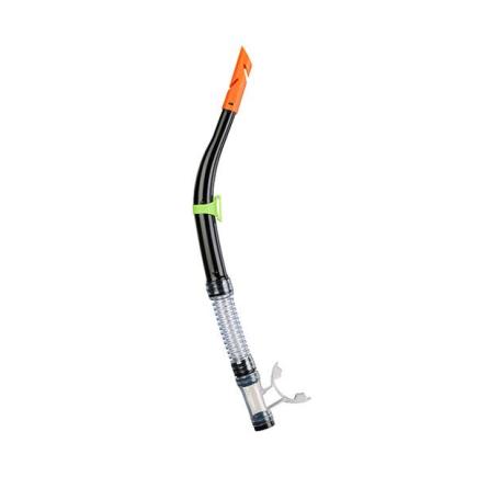 BECO snorkeltube dry top | grijs/limegroen