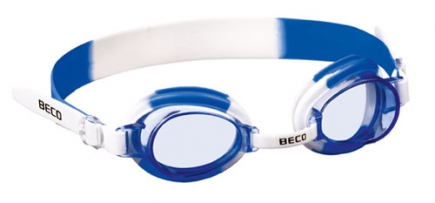 BECO kinder zwembril Halifax 8+ | wit/blauw