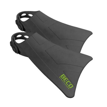 BECO zwemvliezen X2 | kort | silicone | zwart