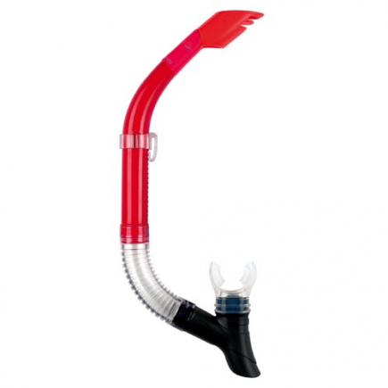 BECO snorkel, silicone, rood